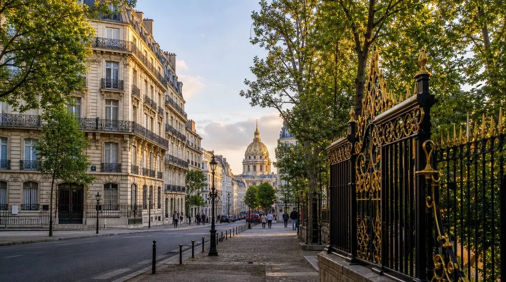 Parc Monceau, the garden the Camondo house opens onto