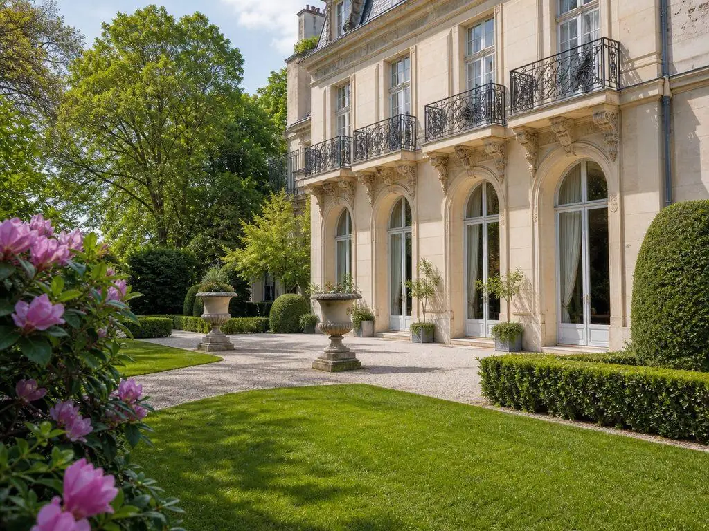 Fachada del Musée Nissim de Camondo en el número 63 de la rue de Monceau